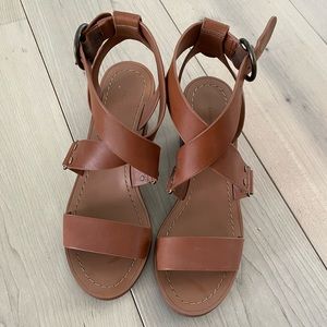 Banana republic block heel sandal